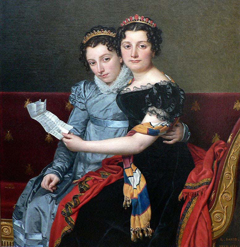The Sisters Zenaide and Charlotte Bonaparte